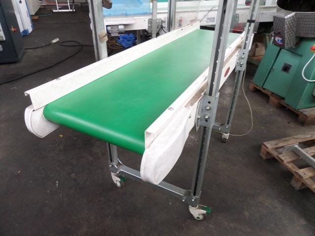 Tapis plat 500 x 1900 mm + cage robot_0