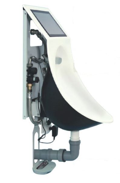 Urinoir mural écologique Econeo® 330 avec design moderne et modulaire