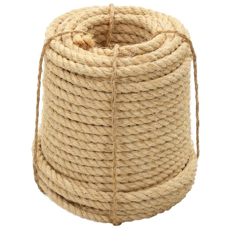 Vidaxl corde 100 % en sisal 20 mm 50 m 144807_0