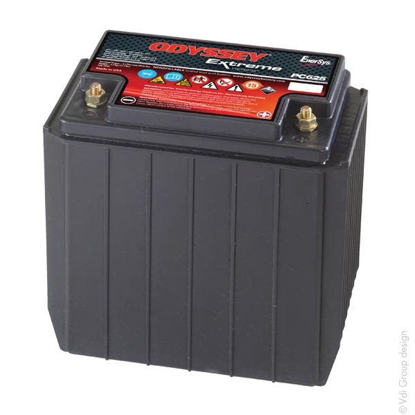 Batterie de démarrage haute performance Odyssey Extreme PC625 12V 18Ah M6-V - idéale pour véhicules de compétition et manutention_0
