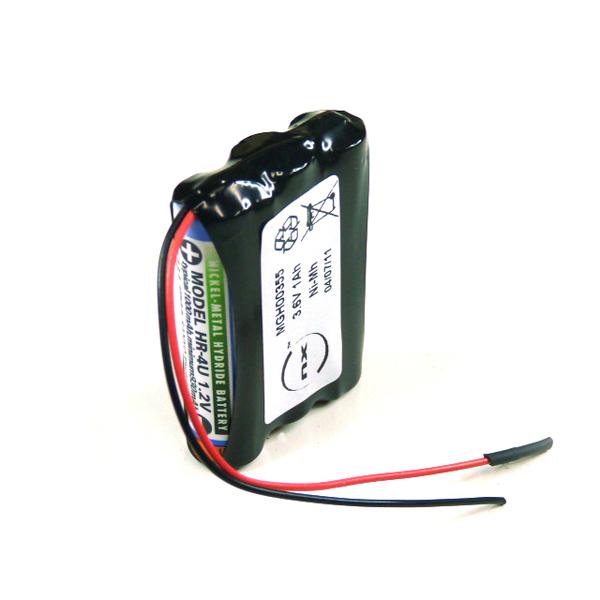Batterie industrielle Nimh 3x AAA 3S1P ST1 3.6V 1Ah F - Marque NX_0