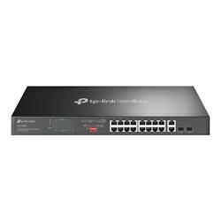 Commutateur rackable non géré Gigabit Omada à 18 ports - 16 ports PoE+ - DS1018GMP_0