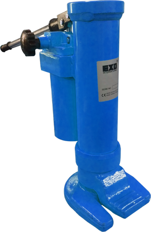 Cric hydraulique - capacité jusqu'à 25000 kg - patte pivotante à 360°_0