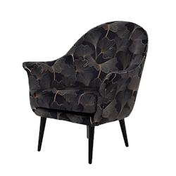 Fauteuil Tiffany gris -  Autre Velours Amadeus 77.5x73.5 cm - gris 3520071910499_0