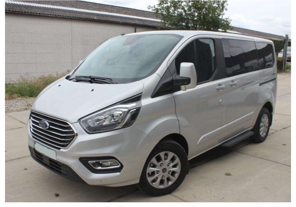 Ford Tourneo Custom Titanium L2H1 - Véhicule TPMR neuf diesel automatique pour fauteuil roulant_0