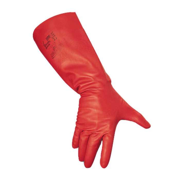 Gants de protection contre le risque chimique en nitrile réutilisables gants ansell solvex nitrile_0