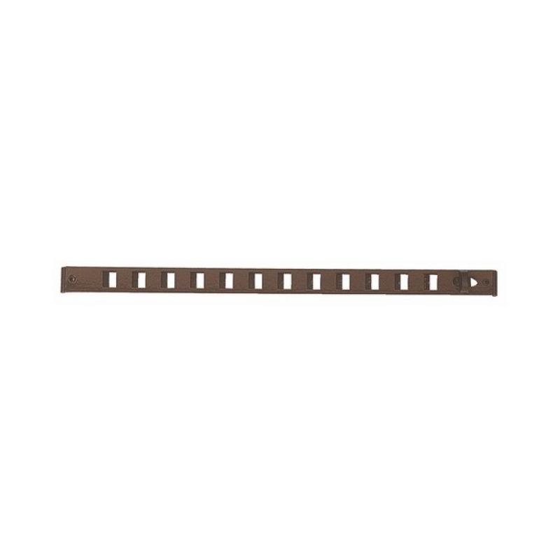 Grille glissière 375x22mm brun - RENSON - 00485203 - 373724_0