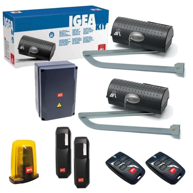 KIT IGEA BT MOTORISATION PORTAIL 2 BATTANTS BFT - BFT