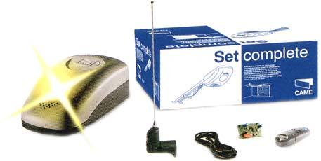 KIT PORTE GARAGE V 700E 24V AVEC EMETTEUR 433 MHZ : CAME 001U4512