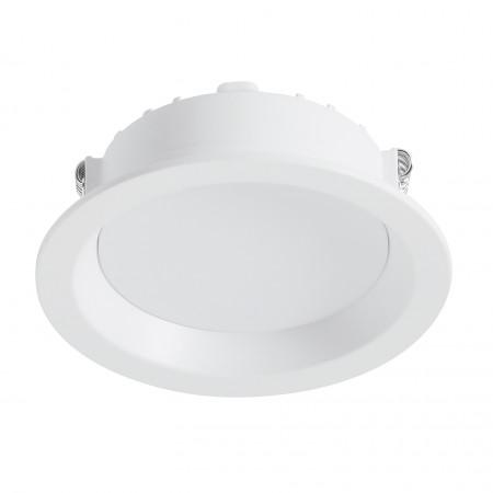 Plafonnier encastré au plafond Calypso2 - IP44 - LED SMD 12W - Blanc - 1200 lm 4000K_0