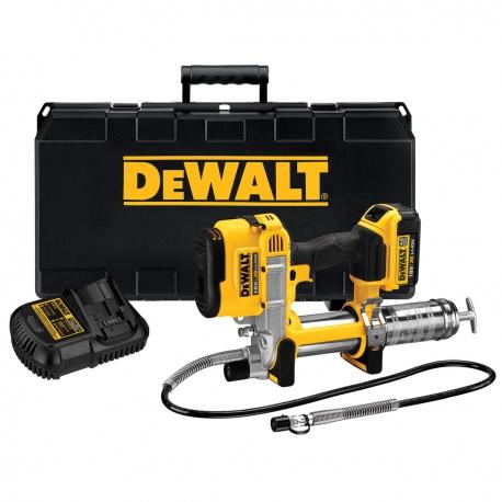 Pompe à graisse Dewalt 18 Volts Li-Ion 4Ah livrée avec 1 batterie | DCGG571M1_0