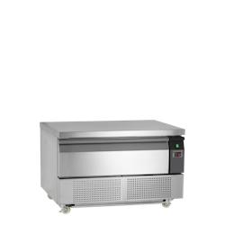 Soubassement réfrigéré 1 tiroir GN 2/1 - 51 L | 905 x 700 x 600 mm | Tefcold - UD1-2 - 16542_0