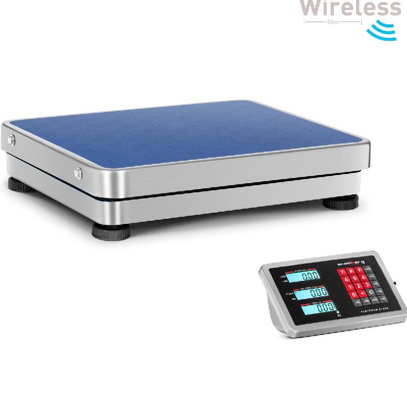 Steinberg Systems - Steinberg Systems SBS-PF-150W Balance Plateforme Sans Fil 0.2-150 Kg Balance Professionnelle Balance De Table - 4062859021557_0