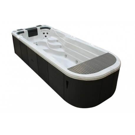 SWIMSPA AQUATIC 4 - Spa de nage 2 places assises avec 30 hydrojets - 600 x 228 x 130 cm_0