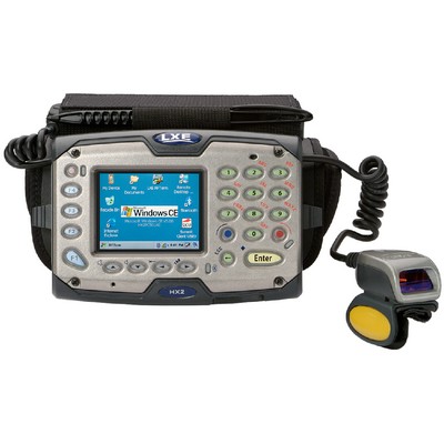 Terminal portable mains libres LXE HX2 - écran tactile, scanner 1D/2D, Windows CE 5.0 Pro Plus, batterie longue autonomie_0