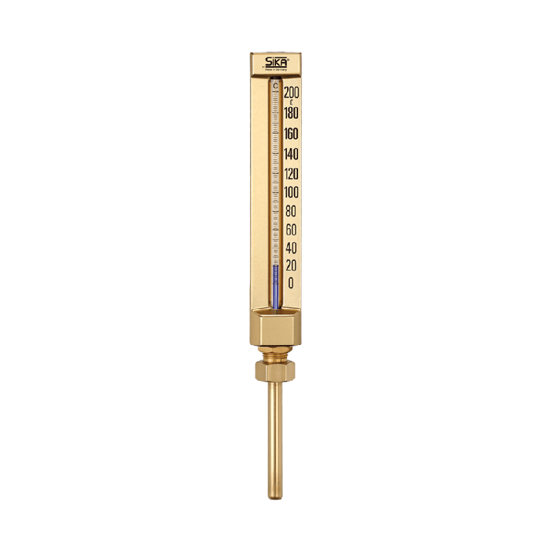 Thermomètre industriel avec raccords union - Modèle aluminium - Type 271 - 272 Da - Dc_0
