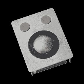 TSX38F8 - Trackball IP68 laser 38mm - Montage en panneau avec boutons IP68_0