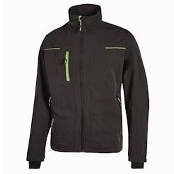 U-Power - Veste de travail noire PLUTON Noir Taille XL - XL noir 8033546418543_0