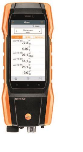 Analyseur de combustion - 3 cellules (o2, co, no) - dilution co, tirage, rendement... - TES300_0