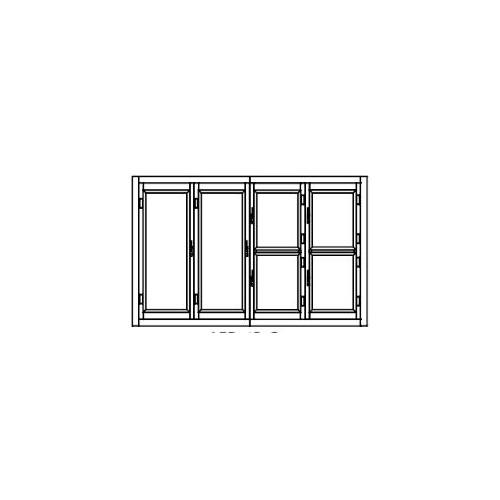 Armoire froide démontable négative 2 portes + 4 portillons - AFD-4C-C_0