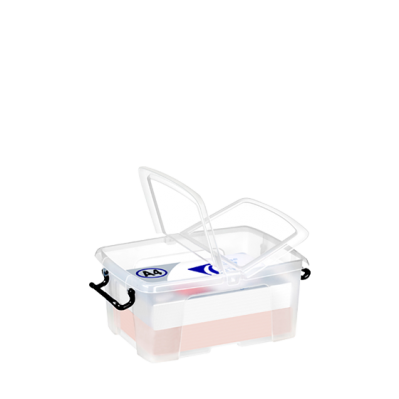 Boîte de rangement Smart Storemaster Box 12L - robuste, empilable et en polypropylène recyclable_0