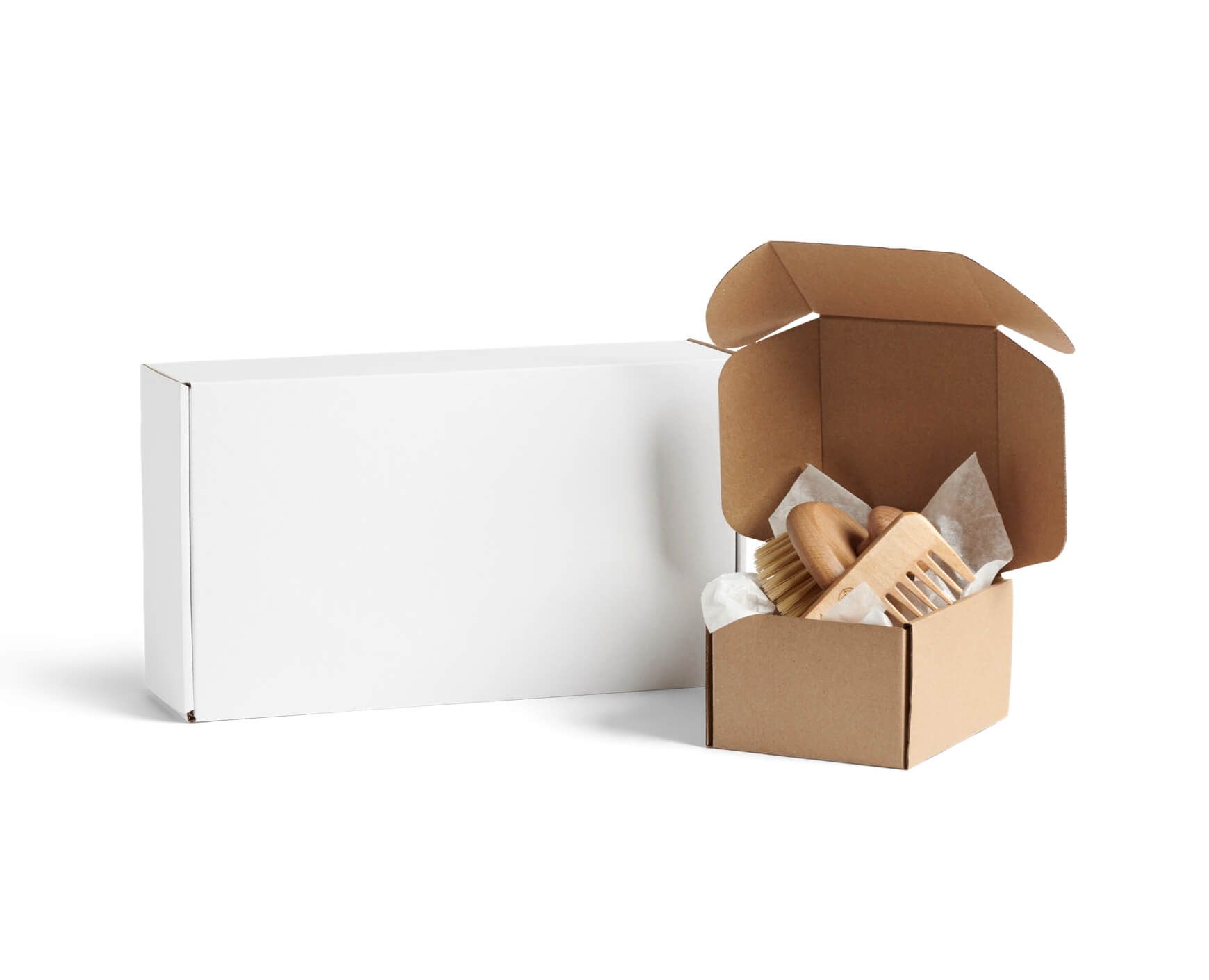 Boîte d'expédition sans impression - Packhelp SA - 3 couches carton ondulé - 24.9x19x5.5 cm - recyclable_0