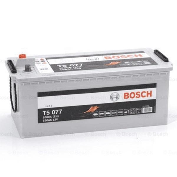 Batterie poids lourd Bosch T5 - 12V 180 Ah 1000 A - Réf : 0092T50770_0
