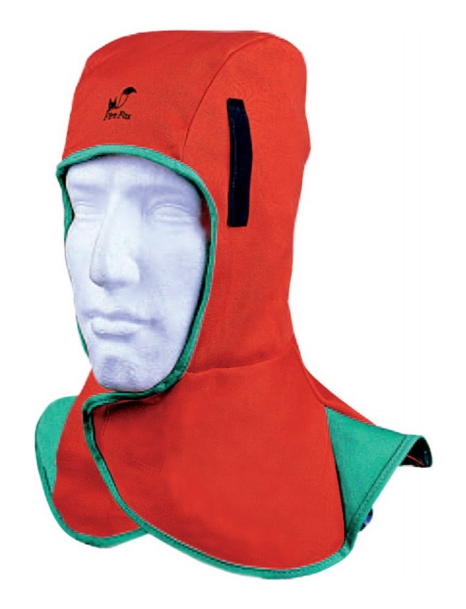 Uonlytech Cagoule Cuir Soudeur - Protection Chaleur Et Éclaboussures Pour Soudage