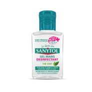 Gel hydroalcoolique Sanytol - Thé vert - Mini format 50 ml - Triple action désinfectante_0