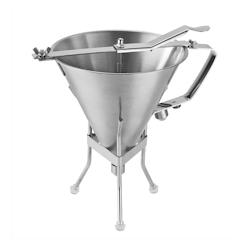 Hostelnovo del Valles Hostelnovo - Chinois à piston avec doseur et support - argenté inox 983_0