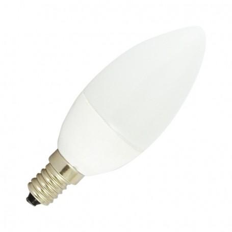 Ampoule LED 4 Watt - Flamme E14 - 3000°K - Céramique Dépolie - Blister_0