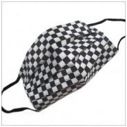 Mask3pformule1 - Masque en tissu 3 plis - VDM - Barrière en coton et polyester avec barrette nasale_0