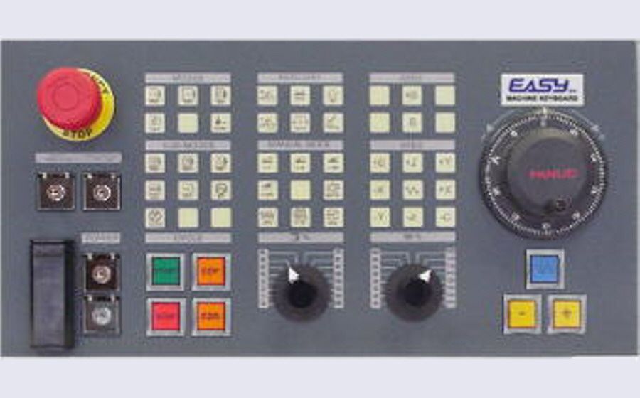 Mc-kb400w - pupitre de commande Easysa - dimensions 400 x 200 mm - 45 touches lumineuses - interface Fanuc IO Link_0