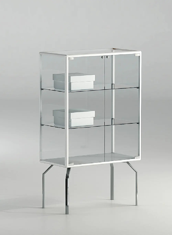 Mobilier contemporain d'exposition 71-12pva - blanc poli_0