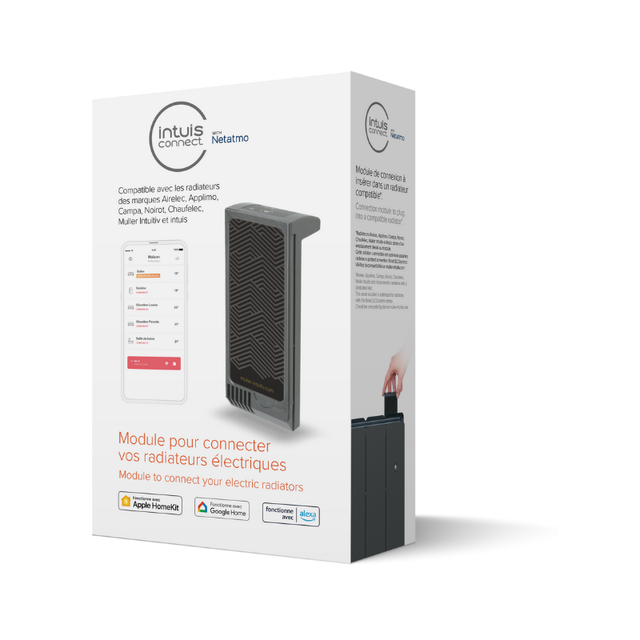 Module de connexion gris Anthracite pour Radiateurs Intuis NEN9241AAHS_0