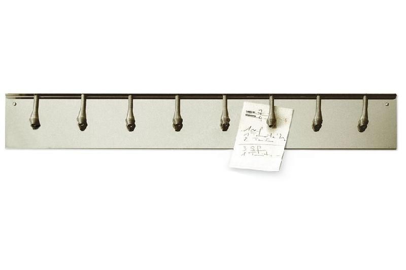 PINCE PORTE-FICHE À RESSOSRTS EN INOX PROFESSIONNEL - 62,5 CM