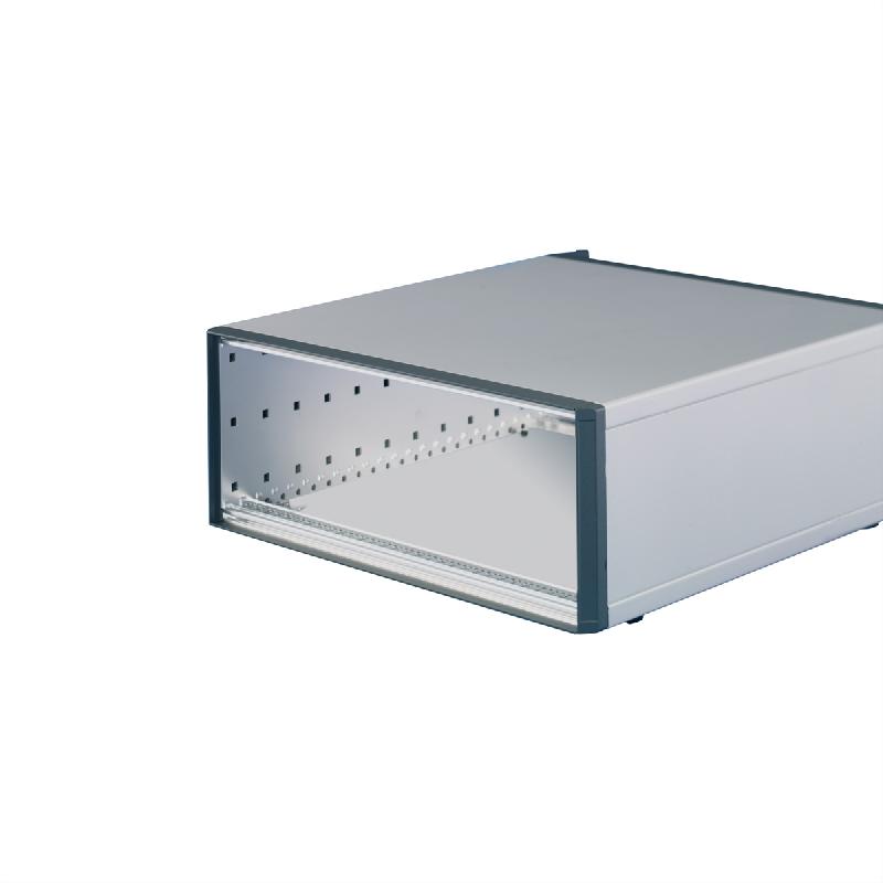 SCHROFF RatiopacPRO - Coffret de bureau 5U (1-3-1), blindage évolutif, garniture frontale, 84 HP, 375 mm_0