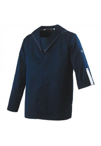 Vareuse BATO - Veste pour poissonnier tendance Robur - Manches longues et col ouvert_0