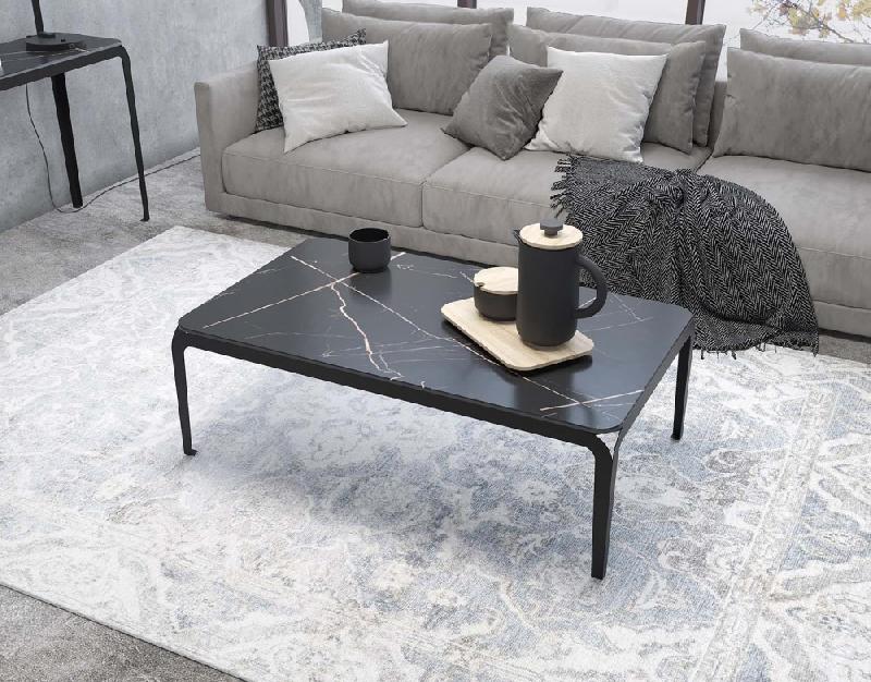 Adaxa Table basse de salon effet marbre_0