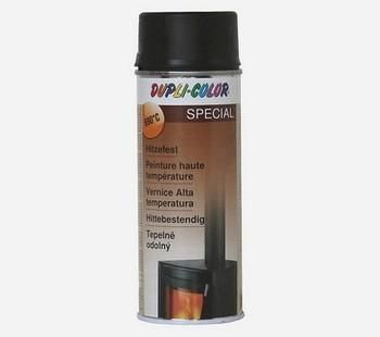 AEROSOL PEINTURE HAUTE TEMPERATURE MAT NOIR