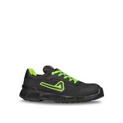 Aimont - Chaussures de sécurité basses WADER ESD S1P ESD SRC Noir / Vert Taille 44 - 44 noir matière synthétique 8033546518601_0