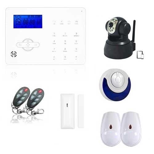 Alarme appartement sans fil révolution - Pack avec caméra IP_0