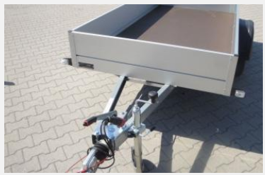 Anssems GTB 750 - Remorque standard 251x126 - 750 kg PTAC - Aluminium anodisé_0