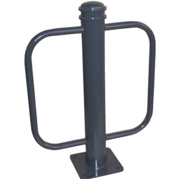 Arceau urbain Bourges - Henry - Ø114 mm - Hauteur 1150 mm - Vert RAL6009_0