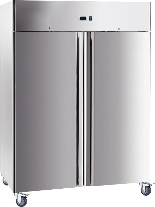 Armoire négative inox -18/-22°c avec 2 portes et 6 grilles gn2/1 - ... - PGN1410BT_0