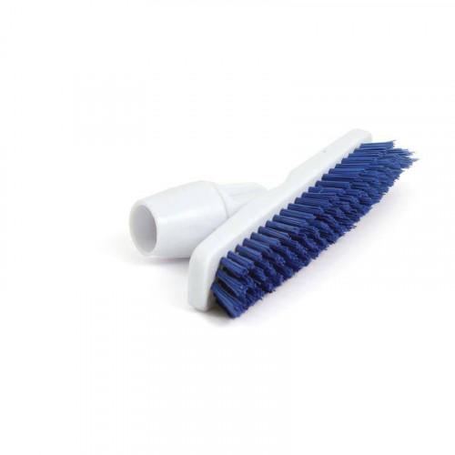 BALAI BROSSE BLEU AVEC ADAPTATEUR COUDÉ PROFESSIONNEL JANTEX