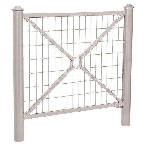 BARRIÈRE PROVINCE GRILLAGÉE 1.07 M AGORA - ZINC GRIS 7044 - PROCITY