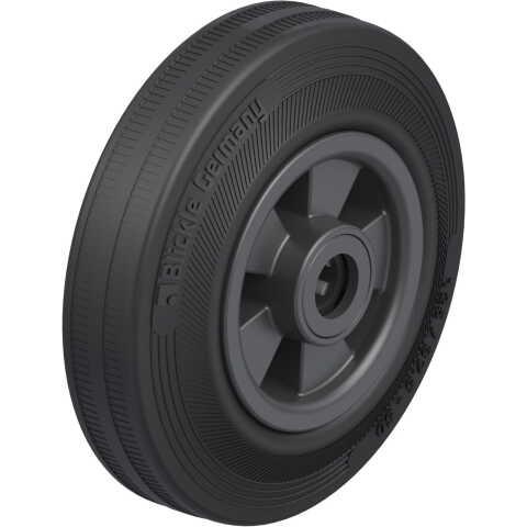 BLICKLE - ROUE Ø 125MM BANDAGE CAOUTCHOUC SBR 100KG - VPP 125/12R