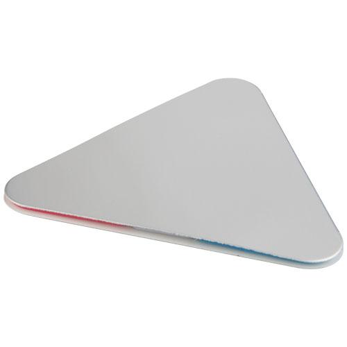 Bloc autocollant triangle - Carnet triangulaire avec 4 paquets de feuillets collants colorés en carton_0
