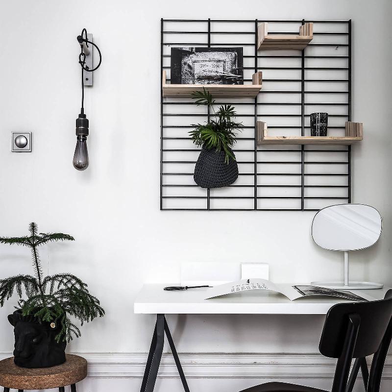 BUSTER + PUNCH HOOKED WALL NUDE GRIS/BRONZE